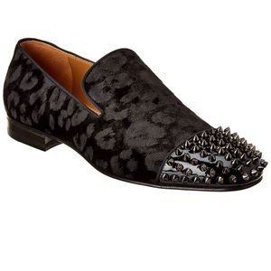 Christian Louboutin Spooky Velvet Loafer